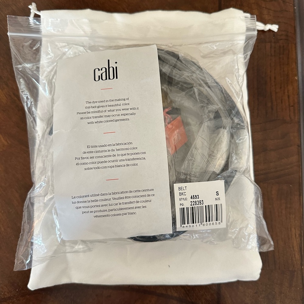 NWT Cabi 4593 Fall Ornament Belt Small - Picture 3 of 5